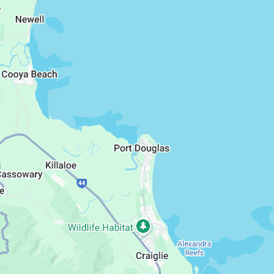 Port Douglas surf map