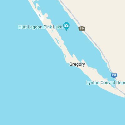 Port Gregory surf map