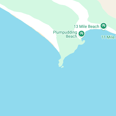 Salmons Point surf map