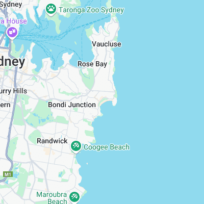 South Bondi surf map