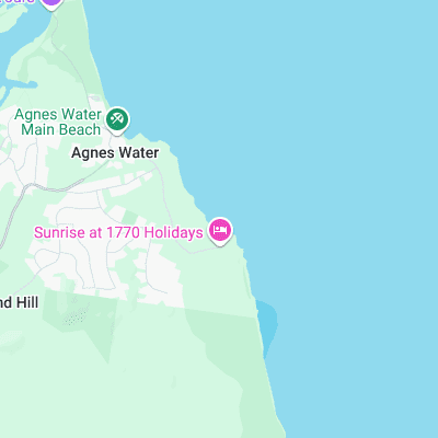 The Springs (Fraser Island) surf map