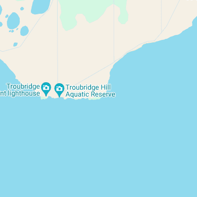 Troubridge Point surf map