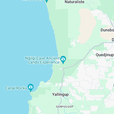 Yallingup surf map
