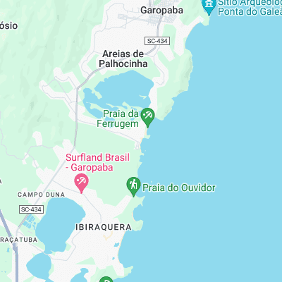 Barrinha surf map