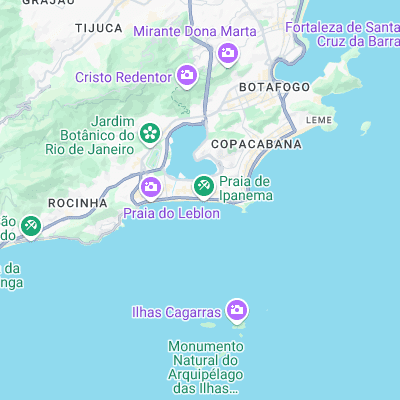 Ipanema surf map