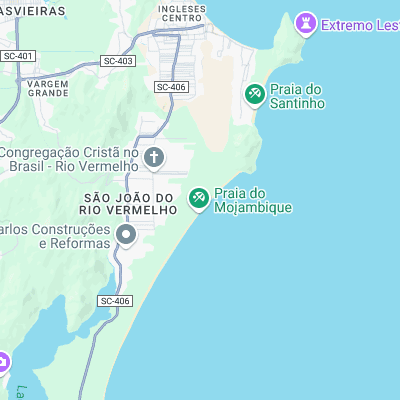 Joaquina surf map