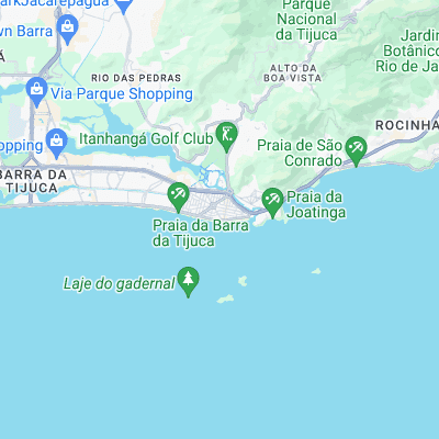 Lage Postinho surf map