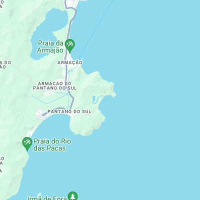 Lagoinha do Leste surf map