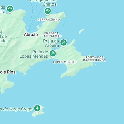 Lopes Mendes surf map