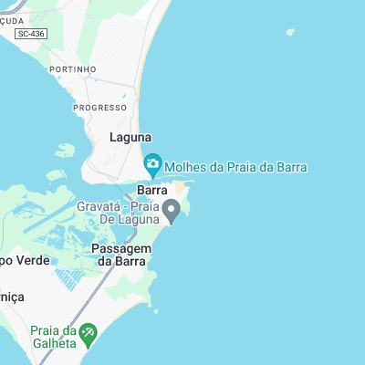 Praia de Cima surf map