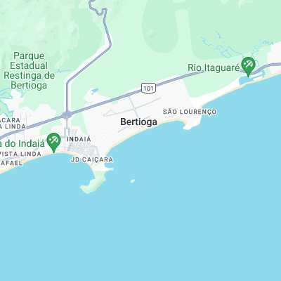 Riviera de S surf map