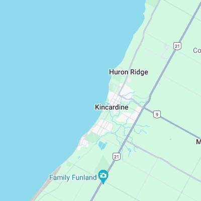 Kincardine surf map