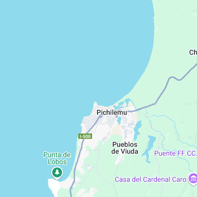 La Puntilla surf map