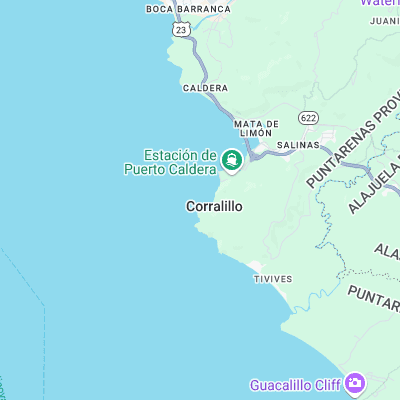 Corralillo surf map