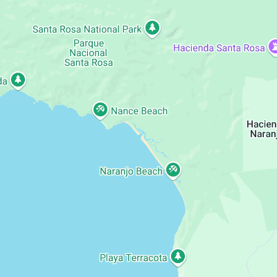 Witches Rock surf map