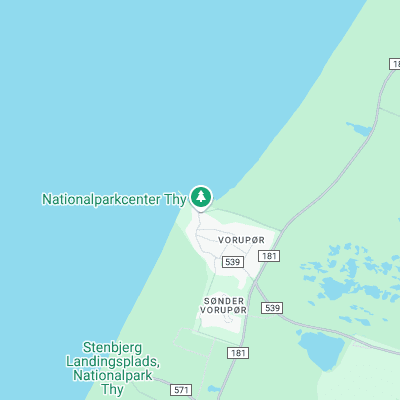 Vorup surf map