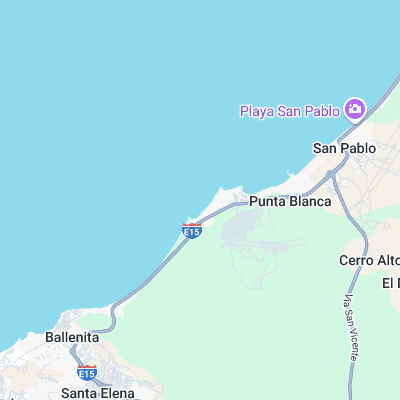Coito surf map