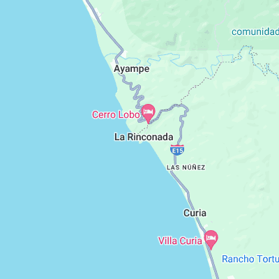 La Rinconada surf map