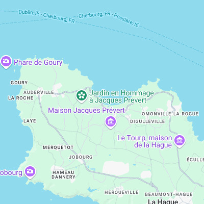 Anse st Martin surf map