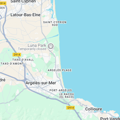 Argel surf map