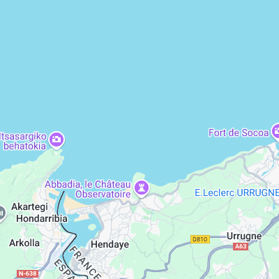 Belharra surf map