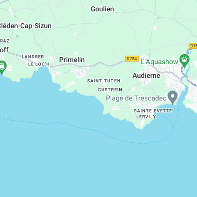 Saint Tugen surf map