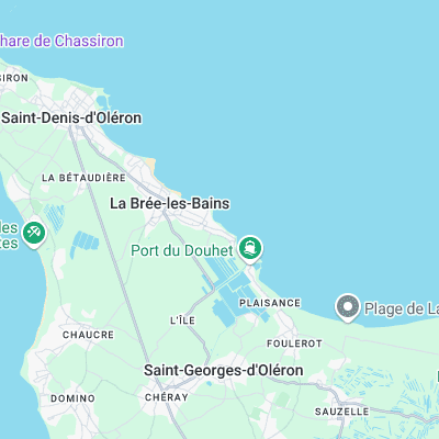 St Denis - Ile d'Oleron surf map