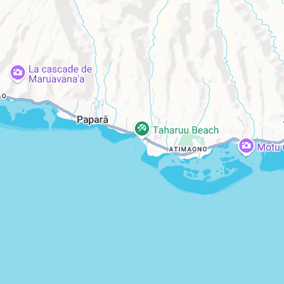 Paparaa surf map