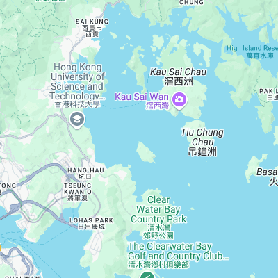 Nw Reef - Shelter Island, sai Kung surf map