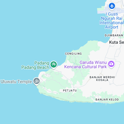 Bingin surf map