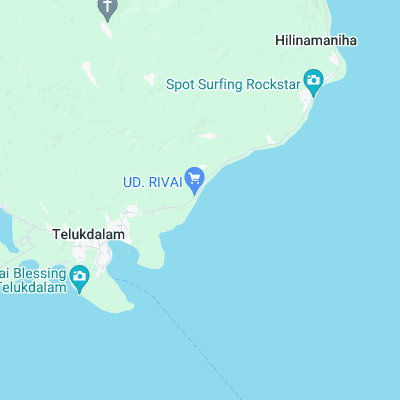 Hiliduha surf map