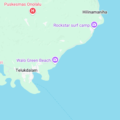 Hiliduha surf map