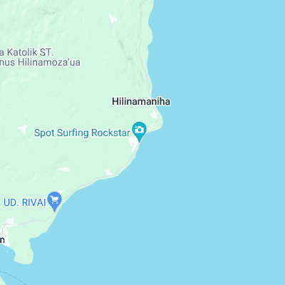 Hilisataro surf map
