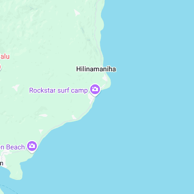 Hilisataro surf map