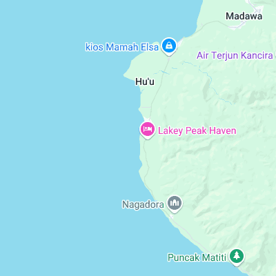 Lakey Peak surf map