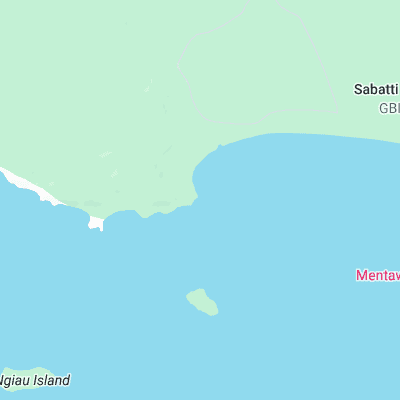 Taileleu surf map