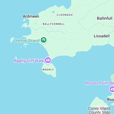 Ardtermon Strand surf map