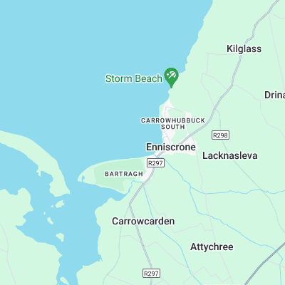 Inishcrone surf map