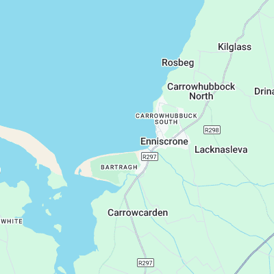 Inishcrone surf map