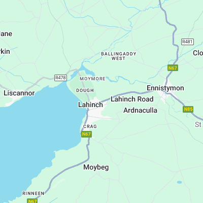 Lahinch surf map