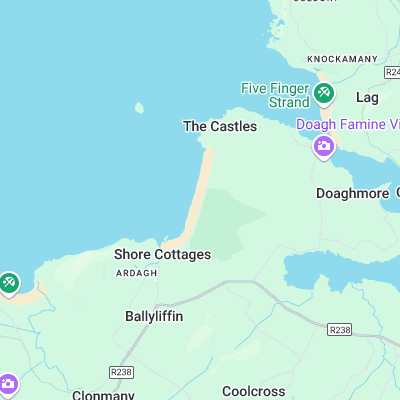 Pollan Bay surf map