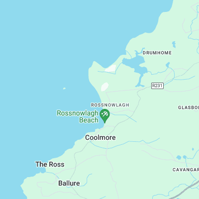 Rossnowlagh surf map