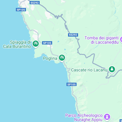 La Speranza surf map