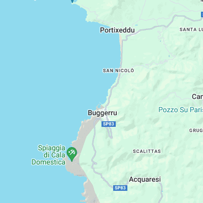 Porticciolo surf map