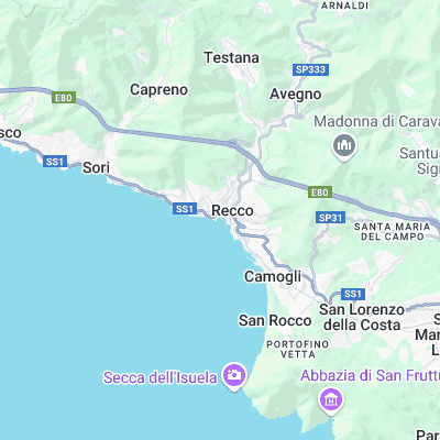 Recco surf map