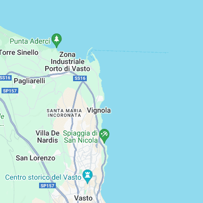 Saraceno surf map