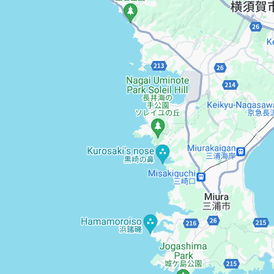 Nagai surf map