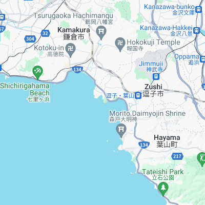 Osaki surf map