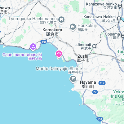 Osaki surf map