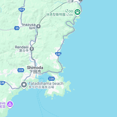 Shirahama surf map